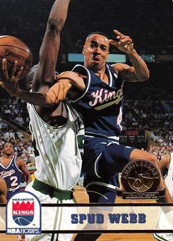 1993-94 Hoops - Fifth Anniversary Gold #193 Spud Webb Front