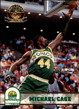 1993-94 Hoops - Fifth Anniversary Gold #205 Michael Cage Front