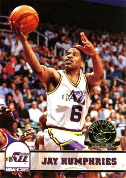 1993-94 Hoops - Fifth Anniversary Gold #216 Jay Humphries Front