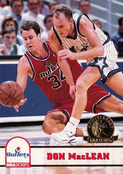 1993-94 Hoops - Fifth Anniversary Gold #225 Don MacLean Front