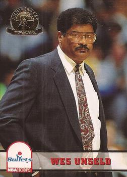 1993-94 Hoops - Fifth Anniversary Gold #256 Wes Unseld Front