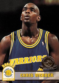 1993-94 Hoops - Fifth Anniversary Gold #341 Chris Webber Front