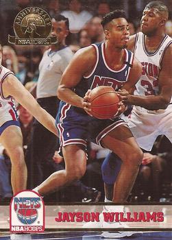 1993-94 Hoops - Fifth Anniversary Gold #375 Jayson Williams Front