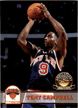 1993-94 Hoops - Fifth Anniversary Gold #378 Tony Campbell Front