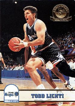 1993-94 Hoops - Fifth Anniversary Gold #383 Todd Lichti Front