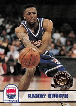 1993-94 Hoops - Fifth Anniversary Gold #400 Randy Brown Front