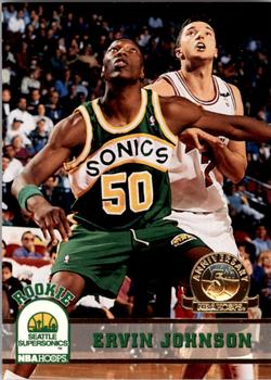 1993-94 Hoops - Fifth Anniversary Gold #409 Ervin Johnson Front
