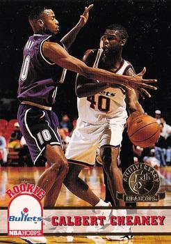 1993-94 Hoops - Fifth Anniversary Gold #416 Calbert Cheaney Front