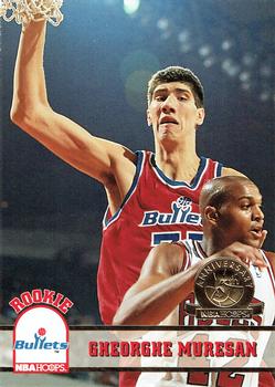 1993-94 Hoops - Fifth Anniversary Gold #418 Gheorghe Muresan Front