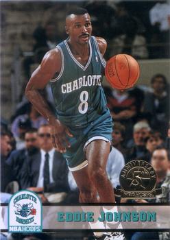 1993-94 Hoops - Fifth Anniversary Gold #309 Eddie Johnson Front