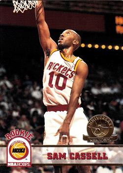 1993-94 Hoops - Fifth Anniversary Gold #342 Sam Cassell Front