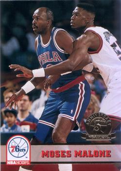 1993-94 Hoops - Fifth Anniversary Gold #389 Moses Malone Front