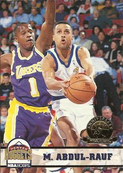 1993-94 Hoops - Fifth Anniversary Gold #52 Mahmoud Abdul-Rauf Front