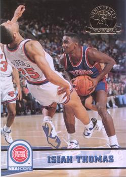 1993-94 Hoops - Fifth Anniversary Gold #67 Isiah Thomas Front
