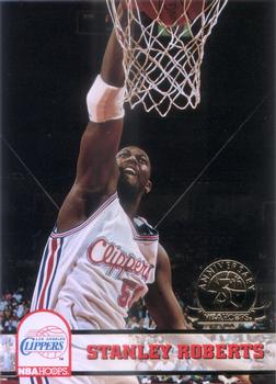1993-94 Hoops - Fifth Anniversary Gold #98 Stanley Roberts Front