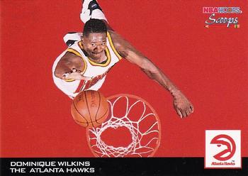 1993-94 Hoops - Scoops #HS1 Dominique Wilkins Front
