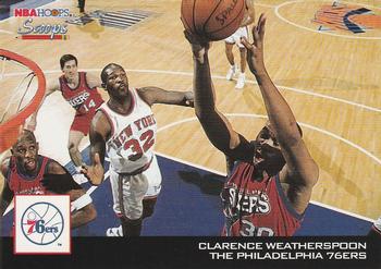1993-94 Hoops - Scoops #HS20 Clarence Weatherspoon Front