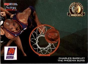 1993-94 Hoops - Scoops Fifth Anniversary Gold #HS21 Charles Barkley Front