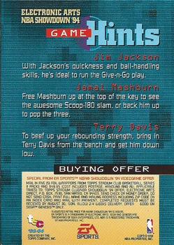 1993-94 Stadium Club - Big Tips #NNO Dallas Mavericks Back