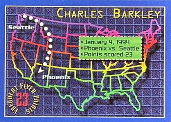 1993-94 Stadium Club - Frequent Flyer Points #4 Charles Barkley Front