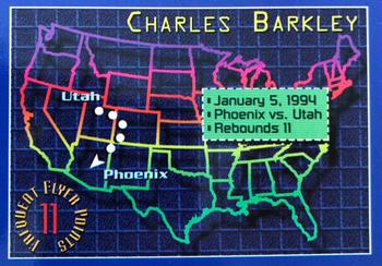 1993-94 Stadium Club - Frequent Flyer Points #5 Charles Barkley Front
