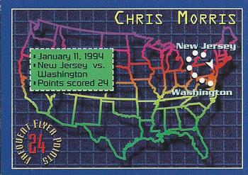 1993-94 Stadium Club - Frequent Flyer Points #3 Chris Morris Front