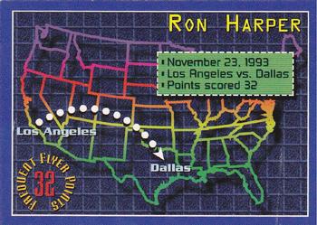 1993-94 Stadium Club - Frequent Flyer Points #1 Ron Harper Front