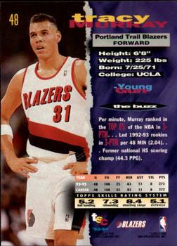 1993-94 Stadium Club - Members Only #48 Tracy Murray Back