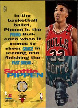 1993-94 Stadium Club - Members Only #61 Scottie Pippen Back