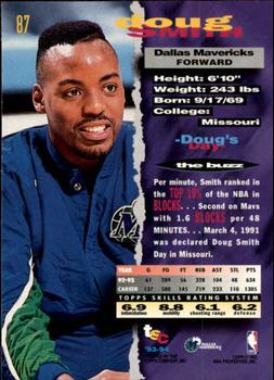 1993-94 Stadium Club - Members Only #87 Doug Smith Back