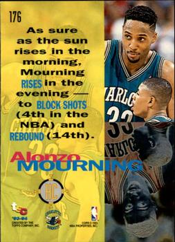 1993-94 Stadium Club - Members Only #176 Alonzo Mourning Back