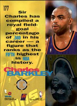 1993-94 Stadium Club - Members Only #177 Charles Barkley Back