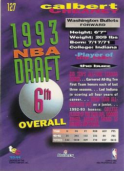 1993-94 Stadium Club - 1994 NBA Finals Super Teams Exchange #127 Calbert Cheaney Back