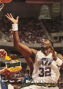 1993-94 Stadium Club - 1994 NBA Finals Super Teams Exchange #186 Karl Malone Front