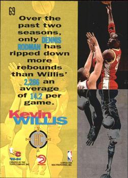 1993-94 Stadium Club - 1994 NBA Finals Super Teams Exchange #69 Kevin Willis Back
