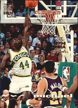 1993-94 Stadium Club - 1994 NBA Finals Super Teams Exchange #85 Michael Cage Front