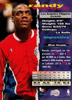 1993-94 Stadium Club - 1994 NBA Finals Super Teams Exchange #126 Randy Woods Back