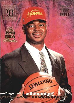1993-94 Stadium Club - 1994 NBA Finals Super Teams Exchange #150 Doug Edwards Front