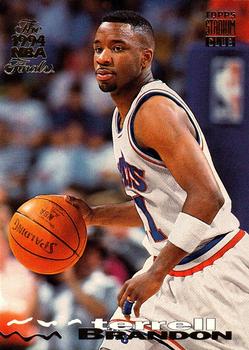 1993-94 Stadium Club - 1994 NBA Finals Super Teams Exchange #208 Terrell Brandon Front