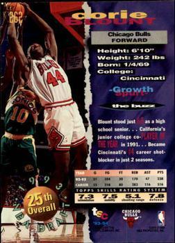 1993-94 Stadium Club - 1994 NBA Finals Super Teams Exchange #262 Corie Blount Back