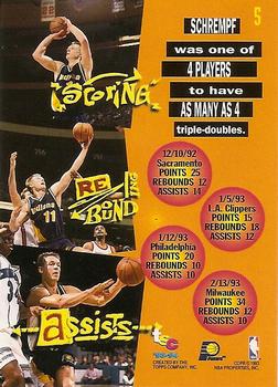 1993-94 Stadium Club - 1994 NBA Finals Super Teams Exchange #5 Detlef Schrempf Back