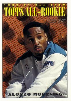 1993-94 Topps - Gold #177 Alonzo Mourning Front