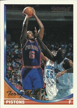 1993-94 Topps - Gold #21 Terry Mills Front
