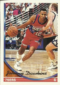 1993-94 Topps - Gold #22 Johnny Dawkins Front