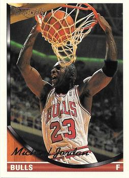 1993-94 Topps - Gold #23 Michael Jordan Front