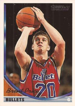 1993-94 Topps - Gold #71 Brent Price Front