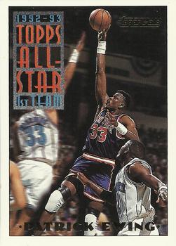 1993-94 Topps - Gold #100 Patrick Ewing Front