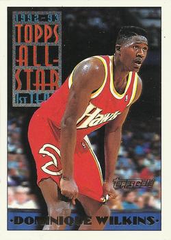 1993-94 Topps - Gold #103 Dominique Wilkins Front