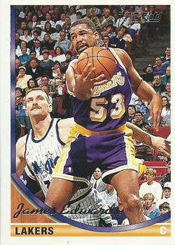 1993-94 Topps - Gold #106 James Edwards Front