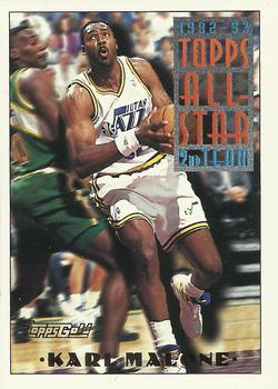 1993-94 Topps - Gold #119 Karl Malone Front